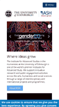 Mobile Screenshot of iash.ed.ac.uk