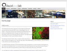 Tablet Screenshot of graylab.biology.ed.ac.uk