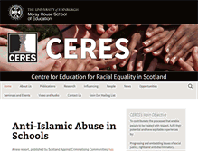 Tablet Screenshot of ceres.education.ed.ac.uk