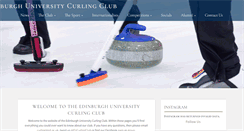 Desktop Screenshot of curling.eusu.ed.ac.uk