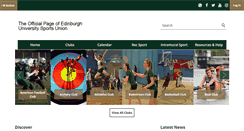 Desktop Screenshot of eusu.ed.ac.uk