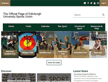 Tablet Screenshot of eusu.ed.ac.uk