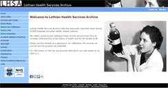 Desktop Screenshot of lhsa.lib.ed.ac.uk