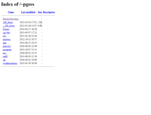 Tablet Screenshot of pgres.geos.ed.ac.uk