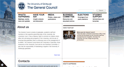 Desktop Screenshot of general-council.ed.ac.uk