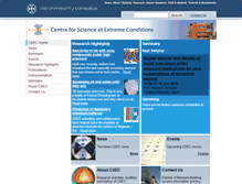 Tablet Screenshot of csec.ed.ac.uk