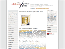 Tablet Screenshot of gaddaprize.ed.ac.uk