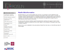 Tablet Screenshot of bioinformatics.roslin.ed.ac.uk