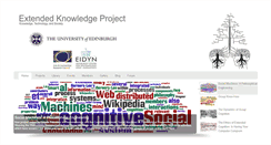 Desktop Screenshot of extended-knowledge.ppls.ed.ac.uk