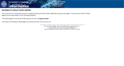 Desktop Screenshot of groups.inf.ed.ac.uk