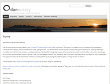 Tablet Screenshot of nussey.bio.ed.ac.uk
